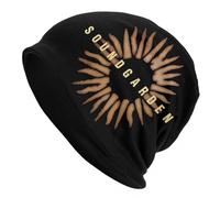Chapeaux pour Hommes en Pur Coton, Soundgarden Black Hole Sun Bonnet Hat Hip Hop Ski Skullies Beanies Hat pour Hommes Femmes Casquettes Multifonctions Chaudes,Cadeau