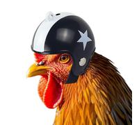 Chapeaux Pour Poules - Véritable Casque Créatif, Coque De Protection En Plastique | Couvre-chef De Sécurité Avec Sangle, Vêtements Amphibiens, Fournitures Pour Animaux De Compagnie, Les Types D'o