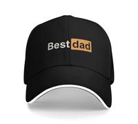 Chapeaux unisexes de Père Noël Demi frère Blague hilarante Soleil Casquette de baseball Bestdad Été Chappeau rétro de camionneur pour hommes Femmes Chasse Camping Casquettes de baseball cadeau mode