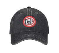 Chapeaux Unisexes de Père Noël Duff Beer Casquette décontractée Patinage Tennis Chapeaux Hip Hop Crème Solaire d’été Ados Unisex Design Casquettes de Baseball Cadeau Mode