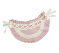 Chapeaux victoriens pour femmes, bonnet victorien réglable avec nœuds et décor en dentelle blanche, chapeau Lolita avec sangle pour fête de thé, chapeaux pour femmes, chapeau à fleurs Renaissance