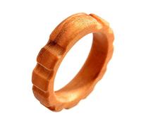Chapelet bague bois d'olivier, 19 mm (0.748 inc.) - FR 60
