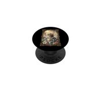 Chapelet catholique Vintage Kitsch Floral pour Chat PopSockets PopGrip Adhésif