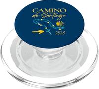 Chapelet de pèlerinage catholique Camino de Santiago 2026 PopSockets PopGrip pour MagSafe