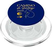 Chapelet de pèlerinage catholique Camino de Santiago 2026 PopSockets PopGrip pour MagSafe