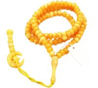 Chapelet de prière de culte de 99 perles Tasbih pour homme et femme 8 mm pour article religieux pour l'Aïd Festiva, bijoux faits à la main, taille unique, Comme décrit, Comme décrit.