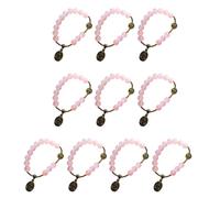 Chapelet de prière en verre à la mode, symbole religieux, chapelet chaîne pendentif