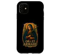 Chapelet de prière latin Je vous salue Marie Sainte Mère Coque pour iPhone 11