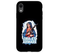 Chapelet de prière latin Je vous salue Marie Sainte Mère Coque pour iPhone XR