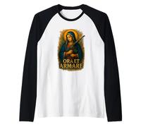 Chapelet de prière latin Je vous salue Marie Sainte Mère Manche Raglan