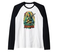 Chapelet de prière latin Je vous salue Marie Sainte Mère Manche Raglan