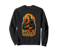 Chapelet de prière latin Je vous salue Marie Sainte Mère Sweatshirt