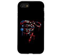 Chapelet drapeau américain catholique Coque pour iPhone SE (2020) / 7 / 8