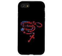 Chapelet drapeau américain catholique Coque pour iPhone SE (2020) / 7 / 8