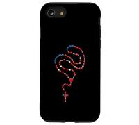 Chapelet drapeau américain catholique Coque pour iPhone SE (2020) / 7 / 8