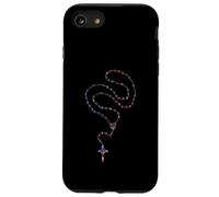 Chapelet drapeau américain catholique Coque pour iPhone SE (2020) / 7 / 8