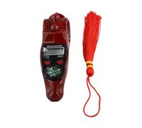 Chapelet en bois - Compteur de perles de prière numérique - Compteur électronique de méditation - Portable - Clicker à main pour chants bouddhistes et décompression (glycine éther)