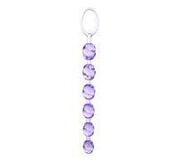 Chapelet perles anales Swirl violet - CALEXOTICS
