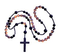 Chapelet pour femme | Collier chrétien avec - Chapelet phosphorescent - Pour maison, école, communion, baptême, cérémonie, fête, église