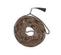 Chapelet Tasbeeh fait à la main en bois de genévrier 1000 perles Tasbeeh avec pompon Misbaha Cadeau islamique Tasbih 5 x 7 mm Petite taille Chapelet Dhikr