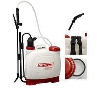 Chapin 61500 Pulvérisateur à Dos de Style européen fabriqué aux États-Unis avec Ventilateur en Poly/Buses Coniques, arrêt à poignée rembourrée, Sangles réglables rembourrées, système de Filtration en