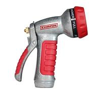 Chapin International 4610 Professional Heavy Duty 7-way Spray Nozzle With Ergonomic Rubber Grip, Black/Red