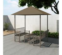 Chapiteau de Jardin avec Table et Bancs Pavillon Tonnelle Auvent Patio vidaXL