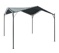 Chapiteau Pavillon Tente Auvent 3x3 m Acier Beige Tonnelle Voile Jardin vidaXL