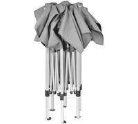 Chapiteau - ZERODIS - HB042 - Pliable - Acier enduit de poudre - Résistant à l'eau - 3,6x3,1 m