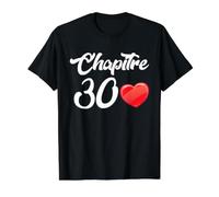 Chapitre 30 Ans Joyeux Anniversaire Nées en 1990 T-Shirt Graphique avec Valeur