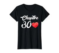 Chapitre 30 Ans Joyeux Anniversaire Nées en 1990 T-Shirt Graphique avec Valeur
