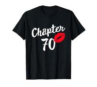 Chapitre 70 Joyeux Anniversaire, 70e Anniversaire, Kiss Mark T-Shirt