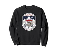 Chapitre : British Tea Culture Est Lover UK Enthusiast Club Sweatshirt