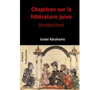 Chapitres sur la littérature juive (traduction)