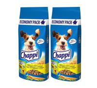 CHAPPI croquettes pour chiens à base de volaille et de légumes 2 x 13.5kg