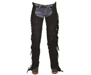 Chaps de concours avec franges HKM Noir S