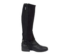 Chaps en daim mi-longs Dublin enfants II WB1006 (Enfants M) (Noir)