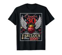 Chapter 30 Fabulous EST. 1996 Disco Ball 30th Birthday Women T-Shirt