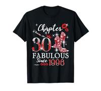 Chapter 30 Fabulous Since 1996 30th Birthday Women Girls T-Shirt