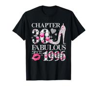 Chapter 30 Fabulous Since 1996 30th Birthday Women Girls T-Shirt