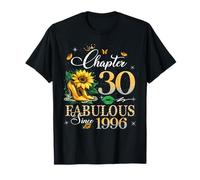 Chapter 30 Fabulous Since 1996 30th Birthday Women Girls T-Shirt