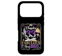 Chapter 33 Fabulous Since 1993 High Heel 33rd Birthday Women Coque pour iPhone 17 Pro