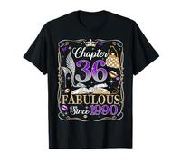 Chapter 36 Fabulous Since 1990 High Heel 36th Birthday Women T-Shirt