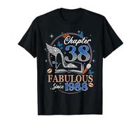 Chapter 38 Fabulous Since 1988 High Heel 38th Birthday Women T-Shirt