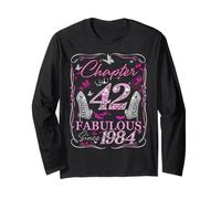 Chapter 42 Fabulous Since 1984 High Heel 42nd Birthday Women Manche Longue