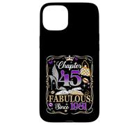 Chapter 45 Fabulous Since 1981 High Heel 45th Birthday Women Coque pour iPhone 15 Plus