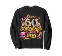 Chapter 50 Fabulous Since 1976 50th Birthday Women Girls Sweatshirt