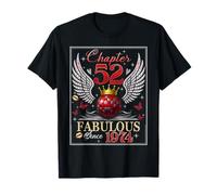 Chapter 52 Fabulous EST. 1974 Disco Ball 52nd Birthday Women T-Shirt