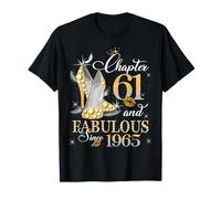 Chapter 61 Fabulous EST 1965 61st Birthday Queen Diamond T-Shirt