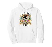 Chapter 63 Fabulous Since 1963 63rd Birthday Women Girls Sweat à Capuche